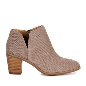 LUCKY BRAND WOMENS PARNESA BOOTIE - TAUPE